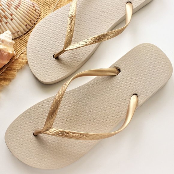 Ipanema/Grendene | Shoes | Women Or Girl Ipanema Flip Flops Classic Tan | Poshmark
